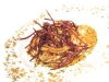 Assaggi di Teatro: pasta siciliana con mollica, scorfano di fondale e patate fritte