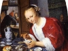 Jan Steen femme degustant des huitres