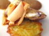 Piccione con foie gras e tortino di patate - La ciau del tornavento, Piemonte   