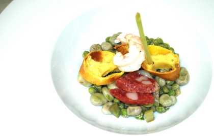 vignarola e cacioni ricetta